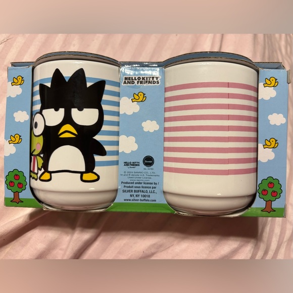Hello Kitty and Friends Striped Mugs Set - Picture 2 of 3